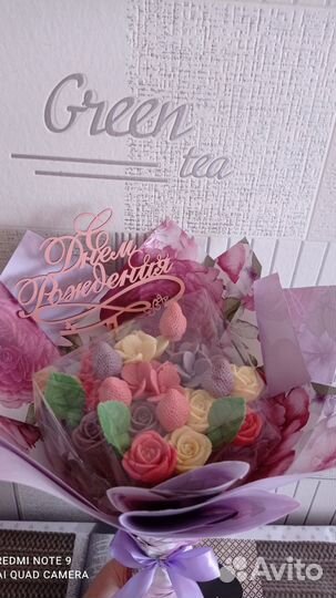 Букеты в шляпной коробке