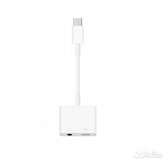 Переходник Type-C(m) - Jack 3.5(f) /Type-C (f)