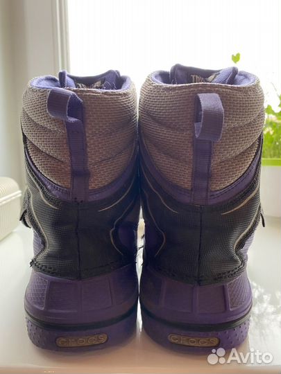 Сапоги crocs j2 утепленные