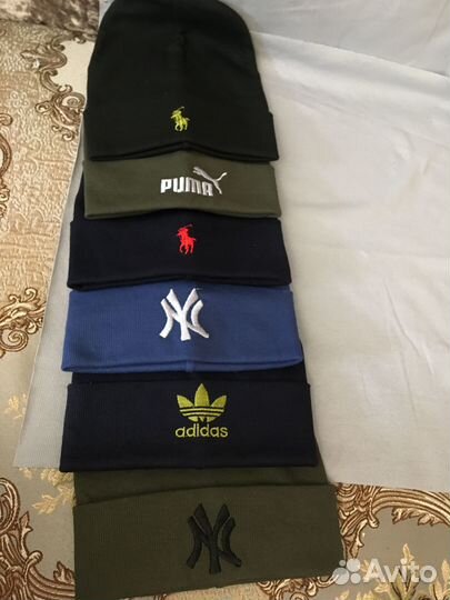 Шапки тонкие мужские