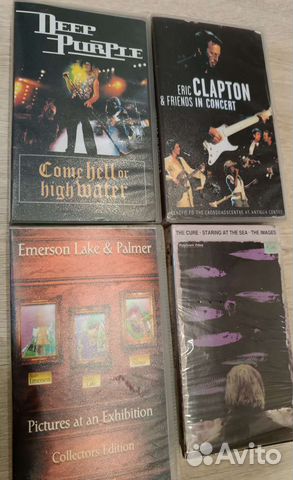 Видеокассеты рок музыка