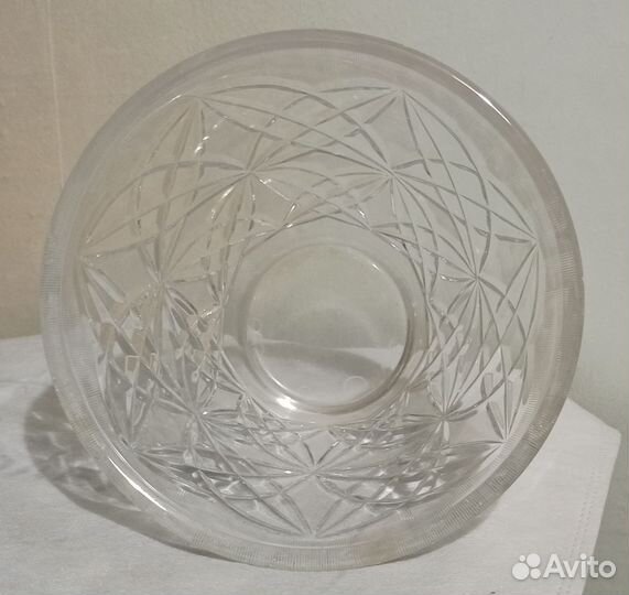 Салатник хрустальный