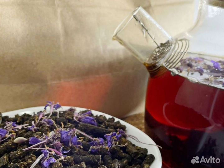 Иван-чай с цветами 500г ферментированный, кипрей