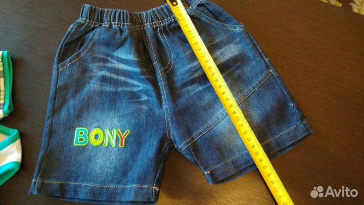 Костюм, комплект (шорты, майка, рубашка) новый