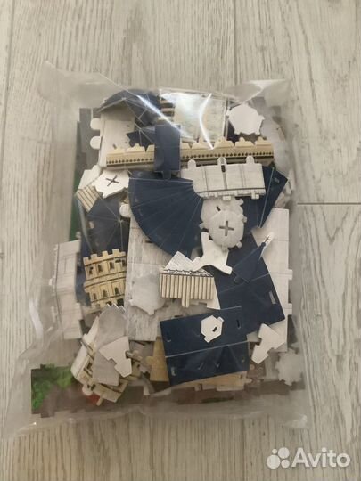 3D пазл Замок Нойшванштайн, 121 деталь