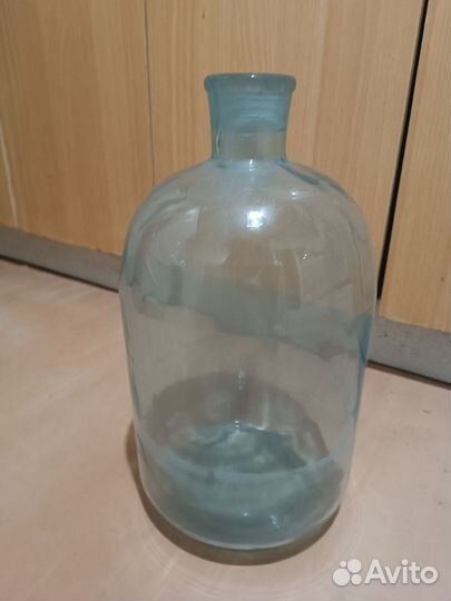 Бутылка стеклянная 10 литров