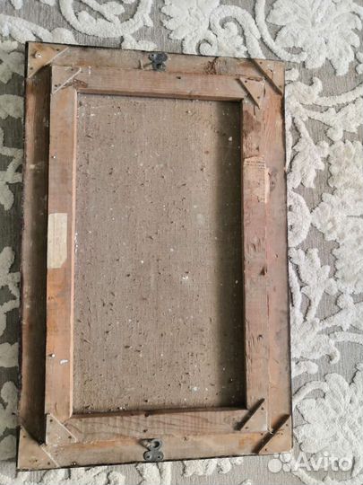 Картина маслом на холсте пейзаж бу