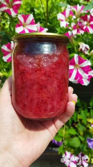 Домашнее варенье (айва, крыжовник, яблоко,инжир)