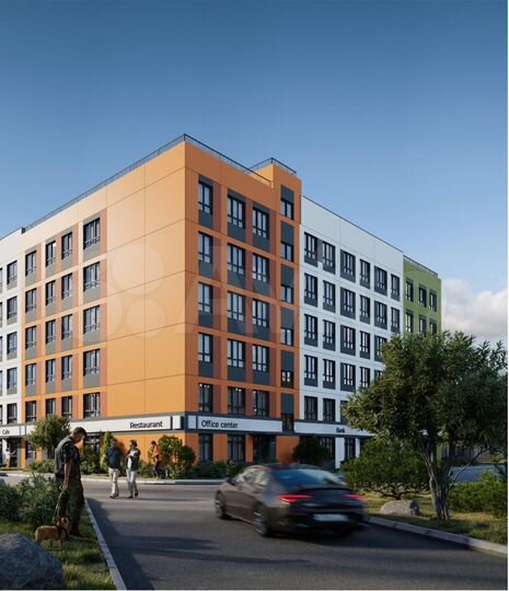 3-к. квартира, 63,7 м², 4/6 эт.