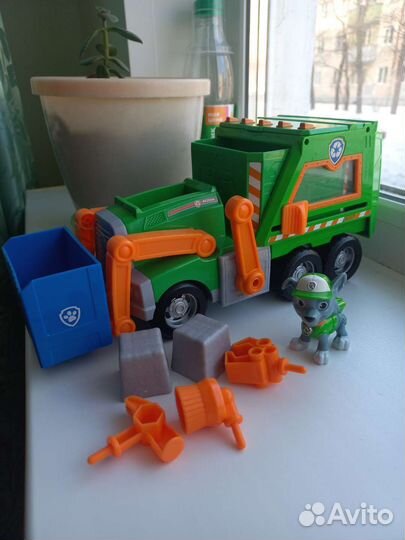 Мусоровоз рокки щенячий патруль