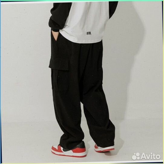 Широкие брюки карго (Лучшее качество)