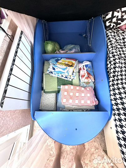 Кровать машина bmw uno (матрас,ящики)