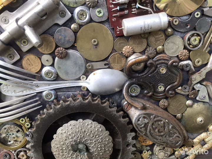 Картина коллаж «Рыба»