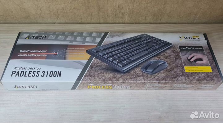 Комплект клавиатура + мышь A4Tech 3100N
