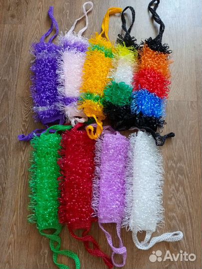 Мочалка ручной работы