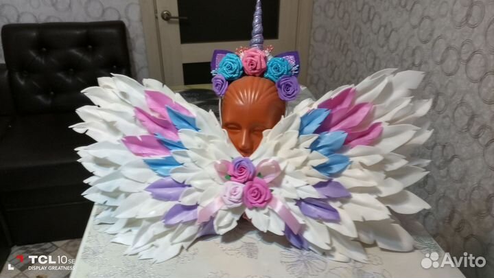 Крылья единорожки(ангела) для фотосессий