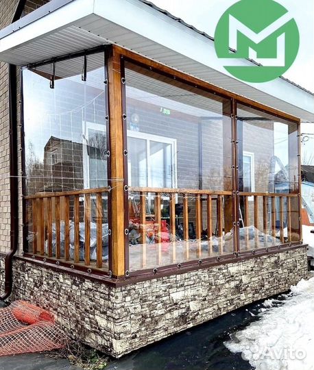 Мягкие окна пвх для террас