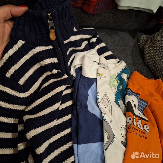 Вещи для мальчика пакетом 116- 122