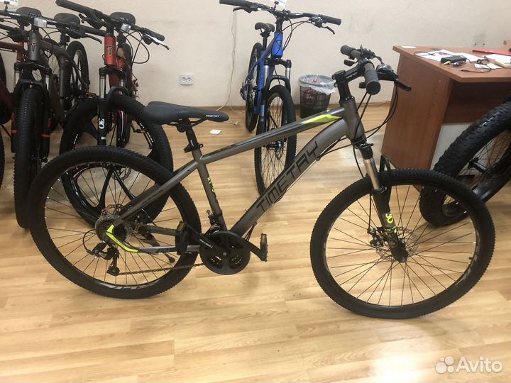 Горный велосипед 26 TimeTry 094 серый