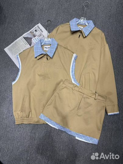 Жилет MIU MIU премиум коллекция 2025