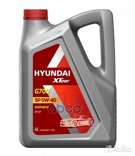 Hyundai XTeer Gasoline G700 5W40 (4L) масло мот