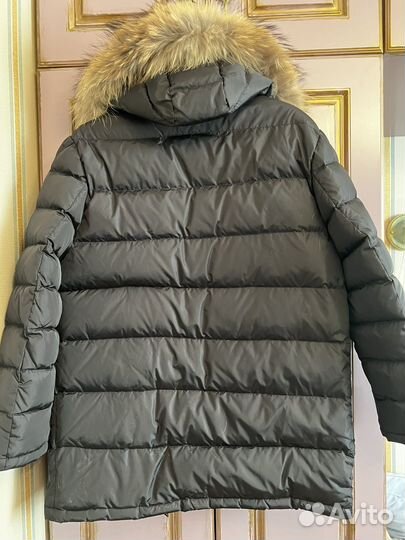 Пуховик moncler мужской длинный