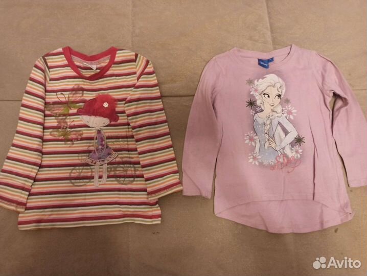 Пакет вещей на девочку на рост 104-110 см