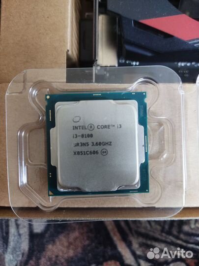 Процессор intel core i3 8100