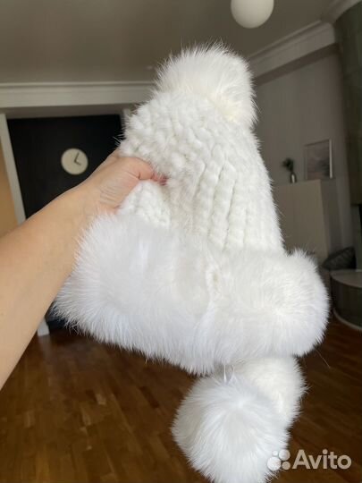 Шапка женская новая натур. мех, 55-60 размер