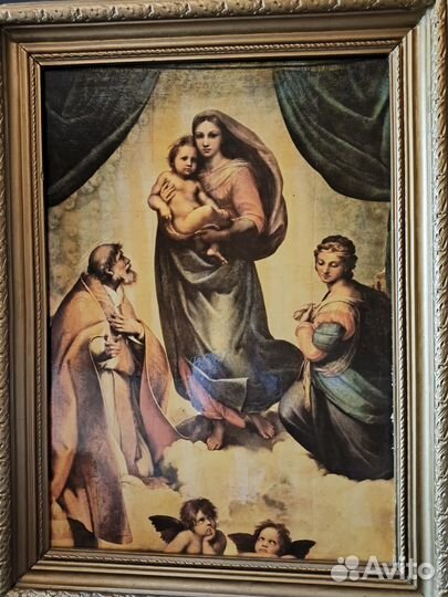 Картина маслом на холсте СССР