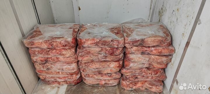 Легкое говяжье в брикетах для собак