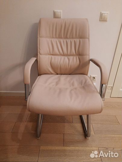 Офисное кресло mojo life EC-333A CF PU Beige, беж