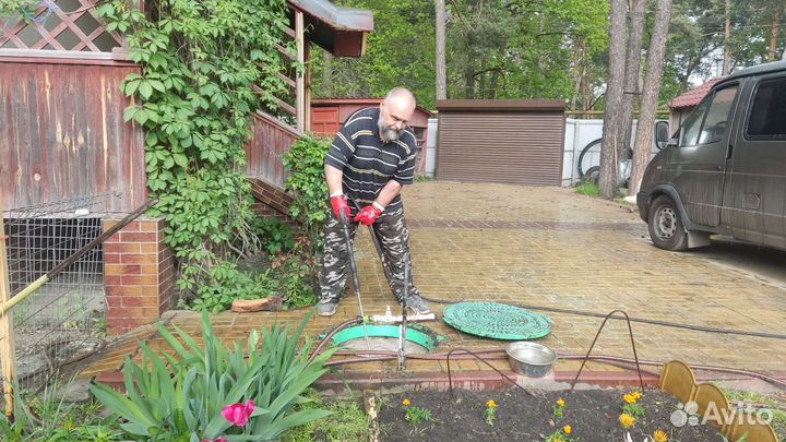 Прочистка канализации Устранение засоров труб