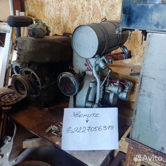 Двигатель на самоделку уд 1, тракторный пускач
