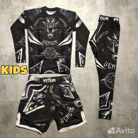 Комплект Venum Гладиатор (детский) Рашгард, тайтсы