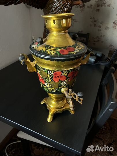Самовар электрический расписной