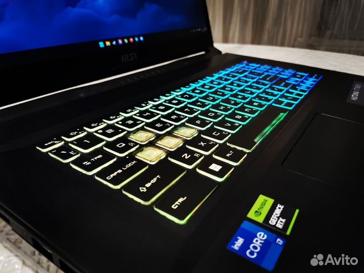 Игровой ноутбук MSI Katana 17