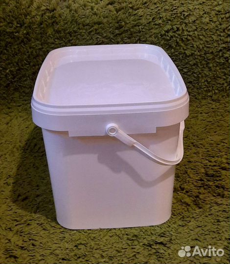 Пластиковое ведро с крышкой 23 литра