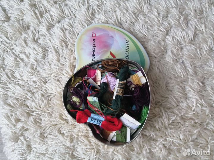 Нитки мулине для вышивания