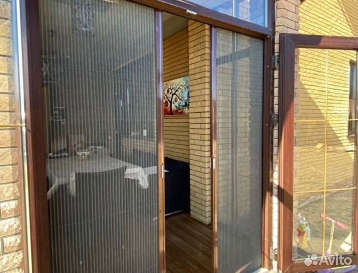 Москитная сетка гармошка