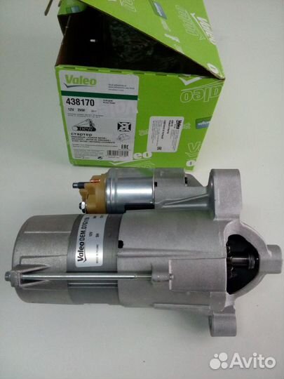 Стартер Valeo на renault / opel