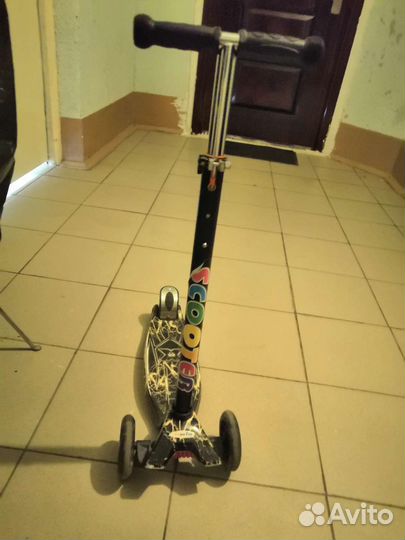 Самокат детский 3х колёсный