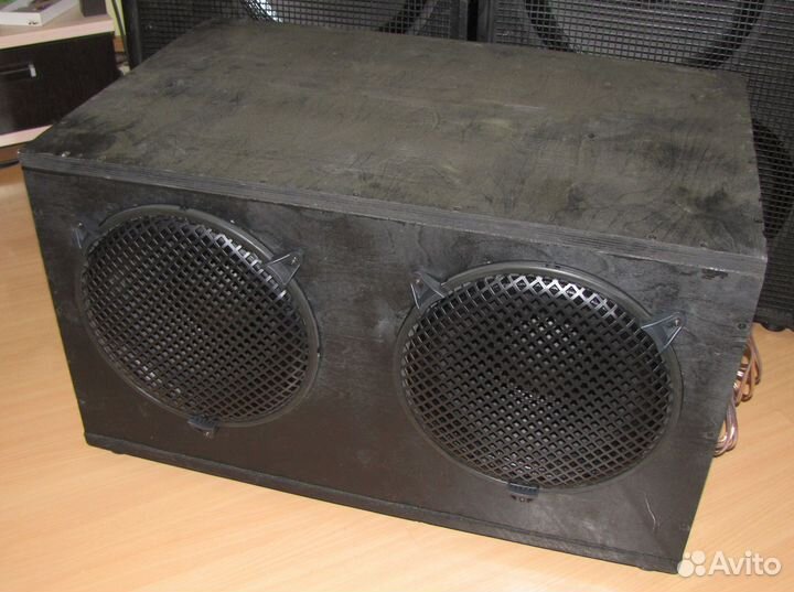 Сабвуфер F-Pro 1000W 1ш SUB Нч Колонка Катушки-3