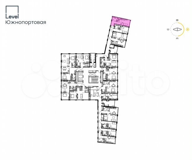 Квартира-студия, 26,1 м², 2/14 эт.