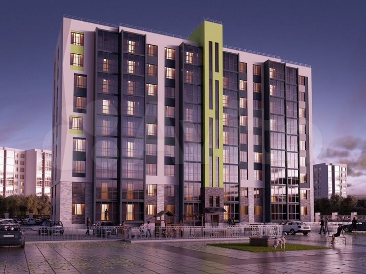 1-к. квартира, 34,7 м², 8/9 эт.