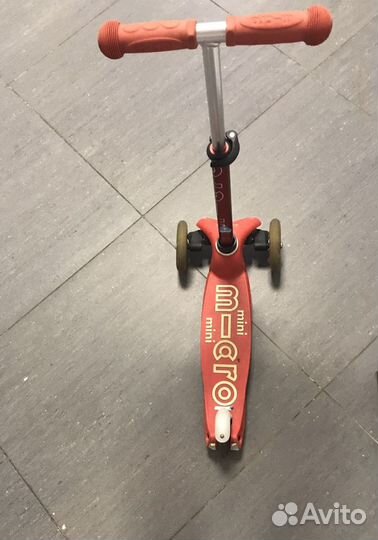 Самокат детский m-cro трехколесный бу