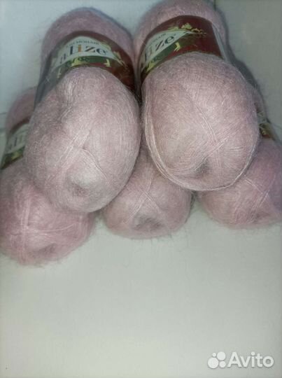 Пряжа кид мохер