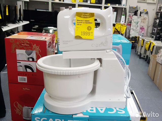 Миксер стационарный с вращающейся чашей