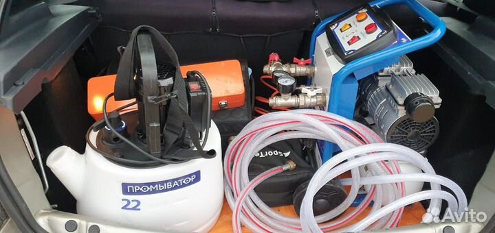 Промывка системы отопления, промывка бойлера