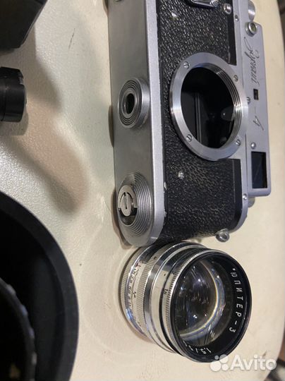 Плёночные фотоаппараты СССР с объективами